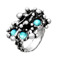 Anello Giovanni Raspini Donna Fireworks in Argento Cristallo artificiale 11664/14 - 11664/14